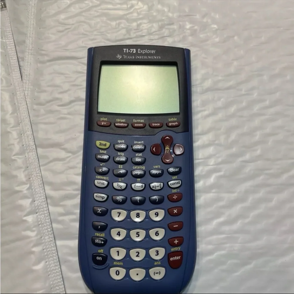 Texas Instruments TI 73 Graphing Calculator with Cover Tested Calculus - Picture 3 of 11